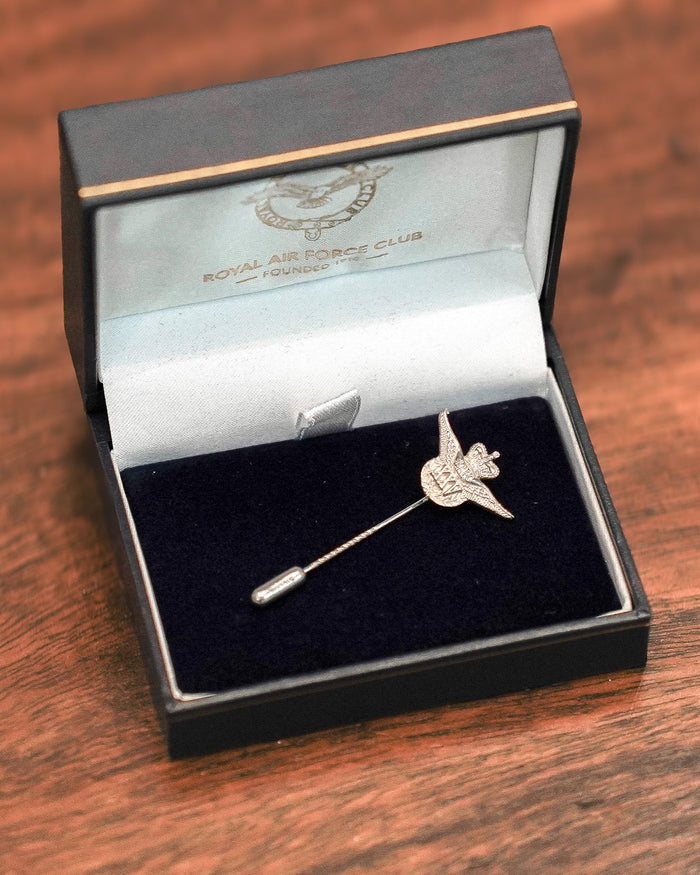 Ladies Silver '25 Years' Lapel Pin