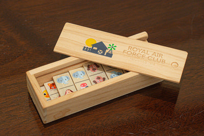 Children's Wooden Domino Set