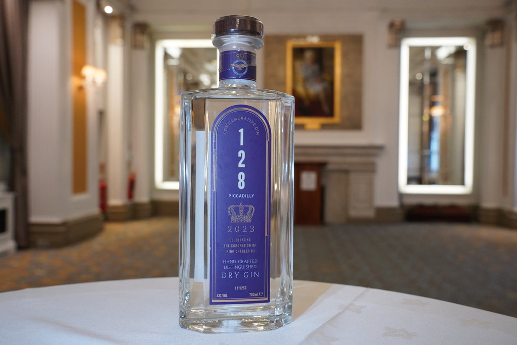 128 Piccadilly King Charles III Coronation Commemorative London Dry Gin – Limited Edition(COLLECTION ONLY) for delivery see below