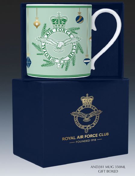 RAF Club Christmas Mug