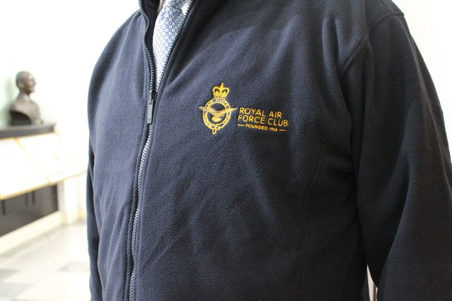 RAF Club Fleece with Gold Logo