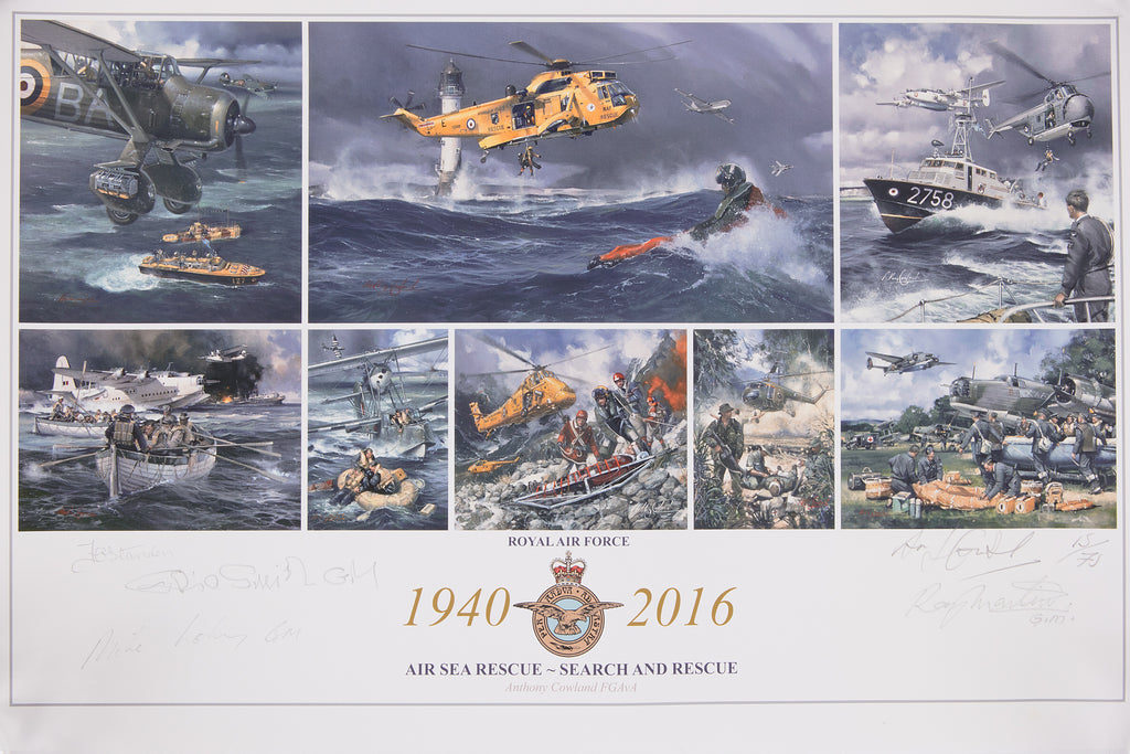 Search & Rescue Triptych Print
